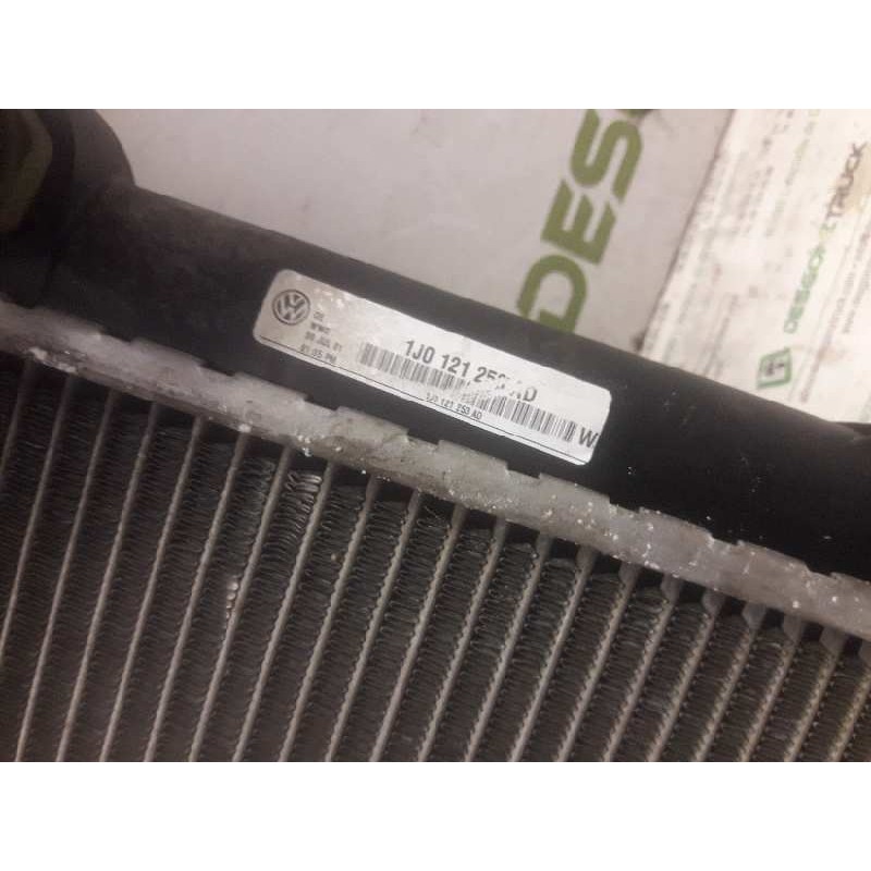 Recambio de radiador agua para seat leon (1m1) signo referencia OEM IAM 1J0121253AD - Amarillo 2