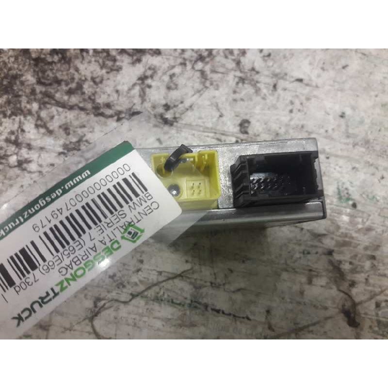 Recambio de centralita airbag para bmw serie 7 (e65/e66) 730d referencia OEM IAM 65776928267 037075068007522709 SS6928267019 - Azul 2