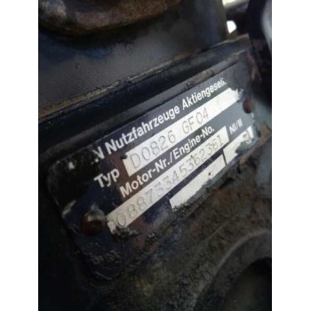 Recambio de motor completo para man trucks l 2000 10.150 foc (155-160cv) referencia OEM IAM D0826GF04 08873345362361 
