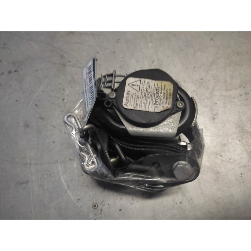 Recambio de cinturon seguridad delantero derecho para peugeot 308 sw confort referencia OEM IAM 96569048XX - Gris 2