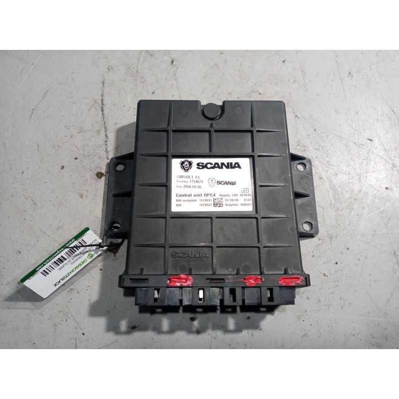 Recambio de modulo electronico para scania serie p/g/r (c-clase) 15.6 diesel referencia OEM IAM 1754679 CENTRALITA OPC4 1518631 - Blanco