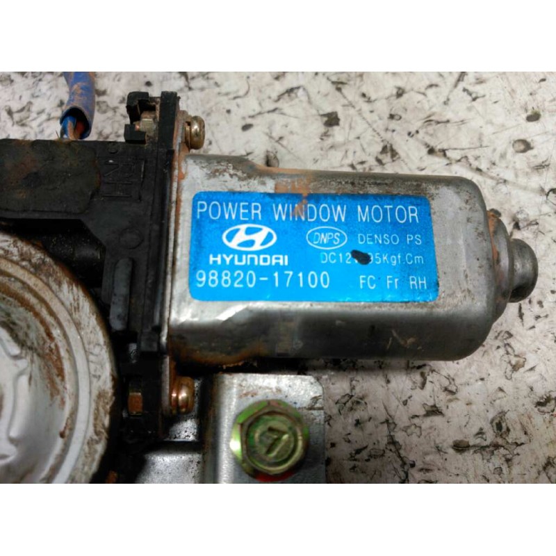 Recambio de elevalunas delantero derecho para hyundai matrix (fc) 1.5 crdi gls referencia OEM IAM 9882017100 ELECTRICO - Verde 5