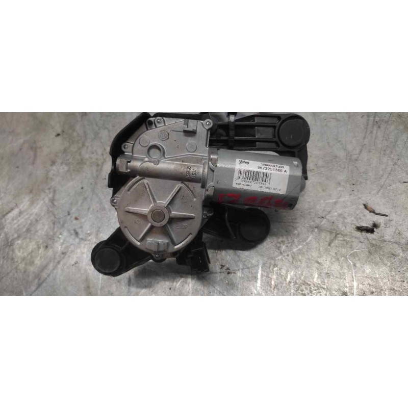 Recambio de motor limpia trasero para peugeot 208 active referencia OEM IAM 9673251380 3 PINS - Negro 3