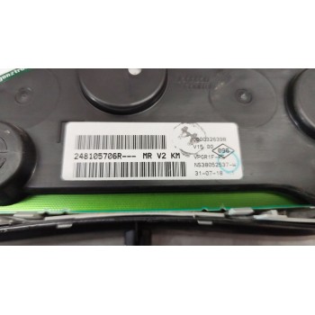 Recambio de cuadro instrumentos para dacia sandero ii (b8_) tce 90 (b8m1, b8ma) referencia OEM IAM 248105706R  