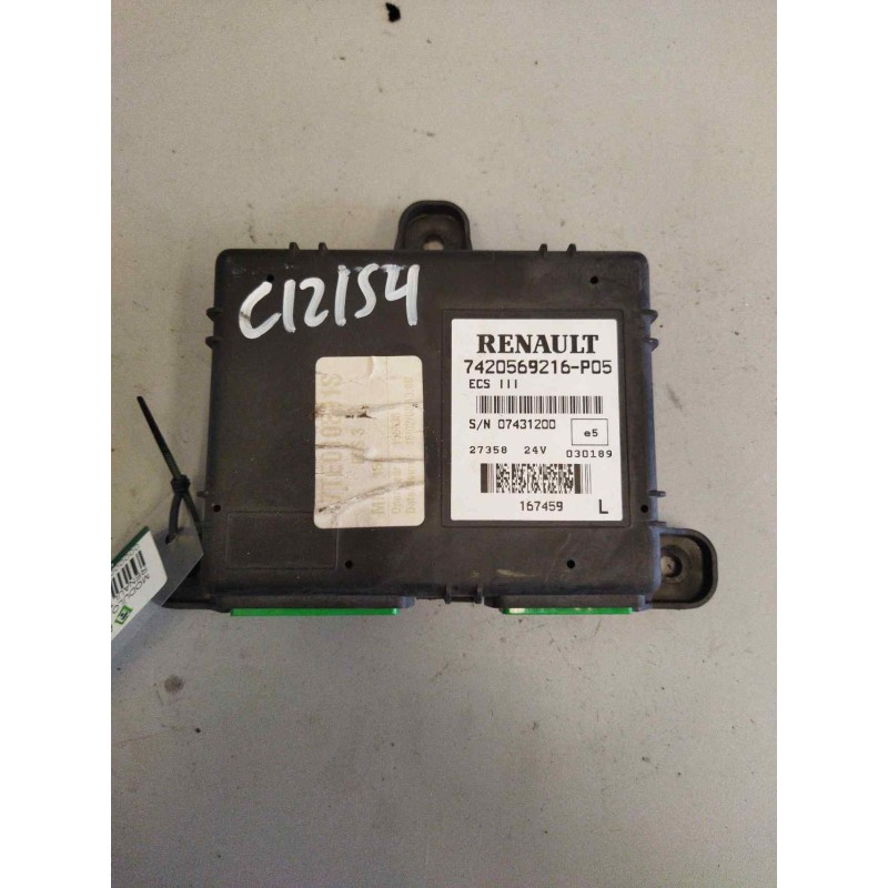 Recambio de modulo electronico para renault magnum ab 2005 cabina adel.tractor semirr. gv  4x2 4xx.18 gran espacio referencia OE - Blanco