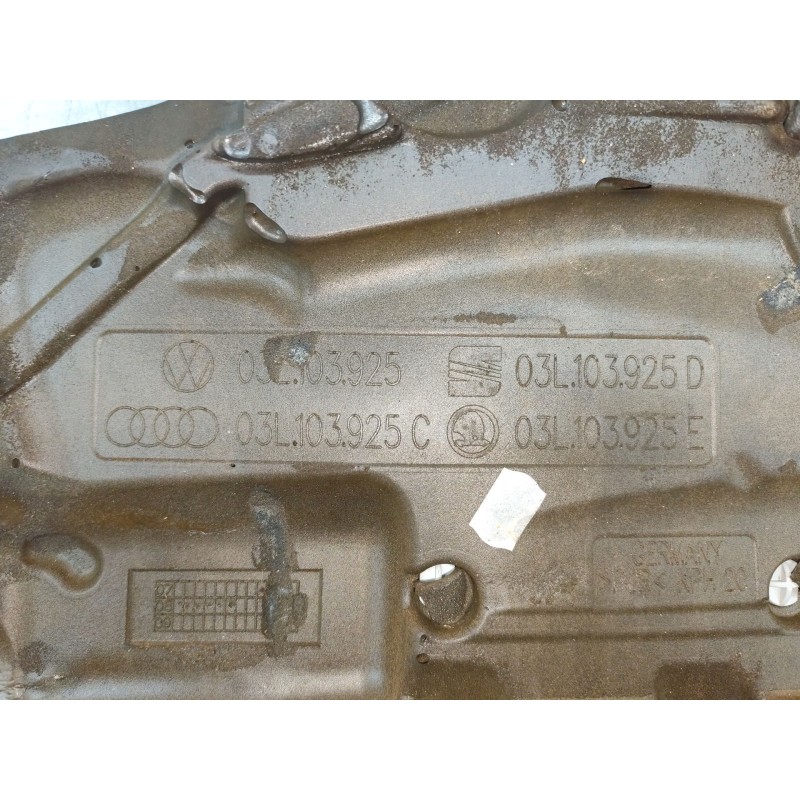 Recambio de tapa motor para volkswagen passat cc b6 (357) 2.0 tdi referencia OEM IAM - Negro 3