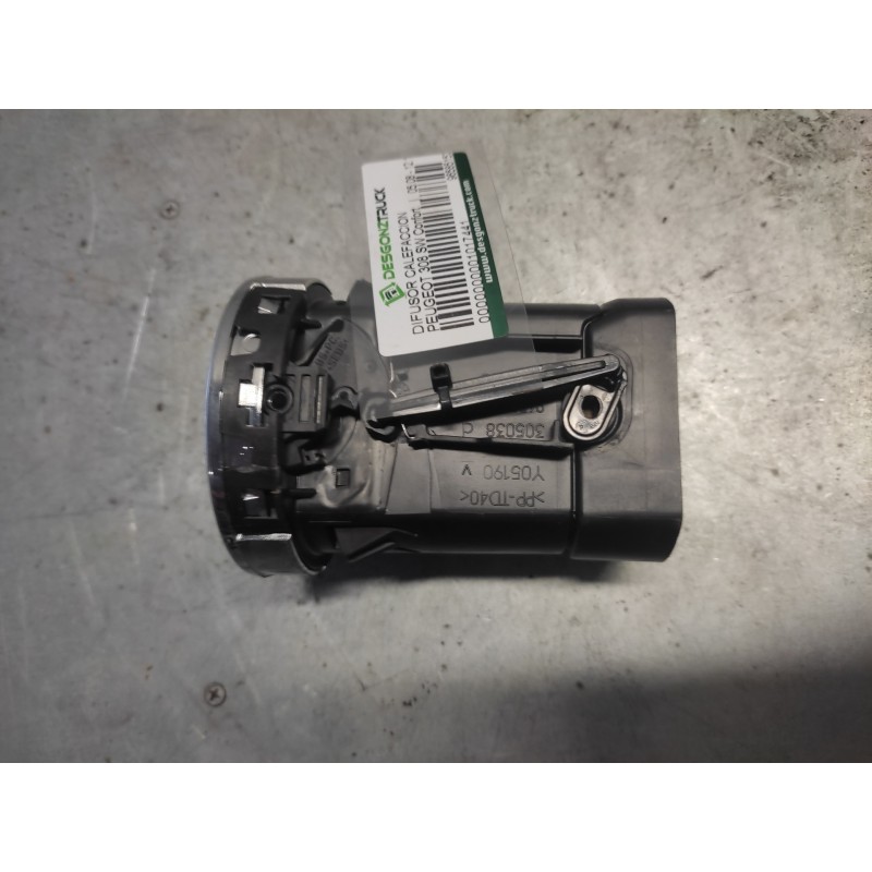 Recambio de difusor calefaccion para peugeot 308 sw confort referencia OEM IAM 9658515377 CENTRAL IZQUIERDO - Gris 2