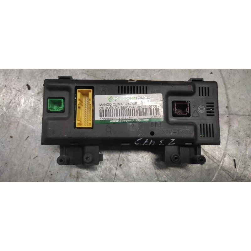 Recambio de mando climatizador para citroën c4 berlina cool referencia OEM IAM 9658084577 - Blanco 3