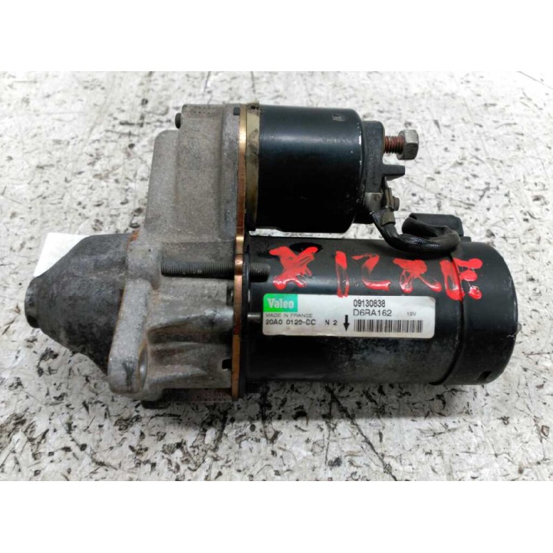 Recambio de motor arranque para opel agila básico referencia OEM IAM 09130838 VALEO 10 D 3