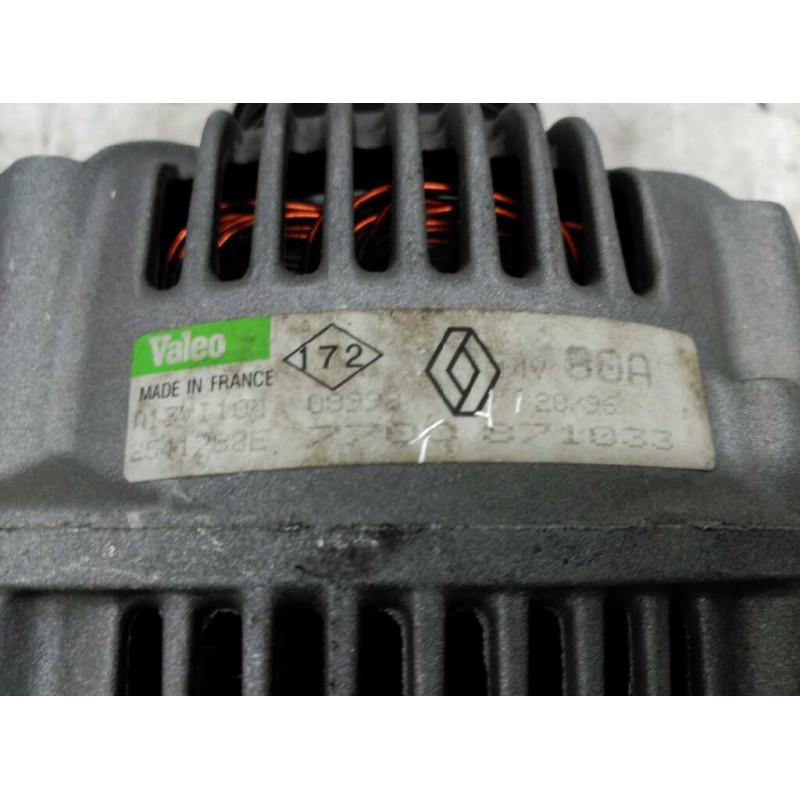 Recambio de alternador para renault megane i classic (la0) 1.4e rn referencia OEM IAM 7700871033 - Verde 5