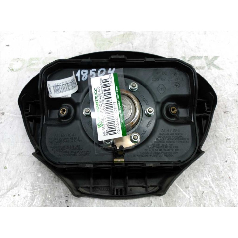 Recambio de airbag delantero izquierdo para renault kangoo (f/kc0) authentique referencia OEM IAM 7700429758 - Blanco 2