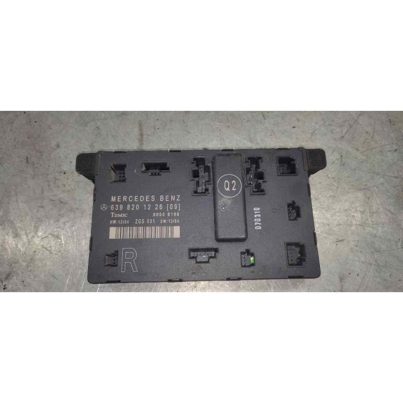 Recambio de centralita cierre para mercedes-benz vito (w639) basic, combi 109 cdi compacto (639.601) referencia OEM IAM 63982012 - Gris