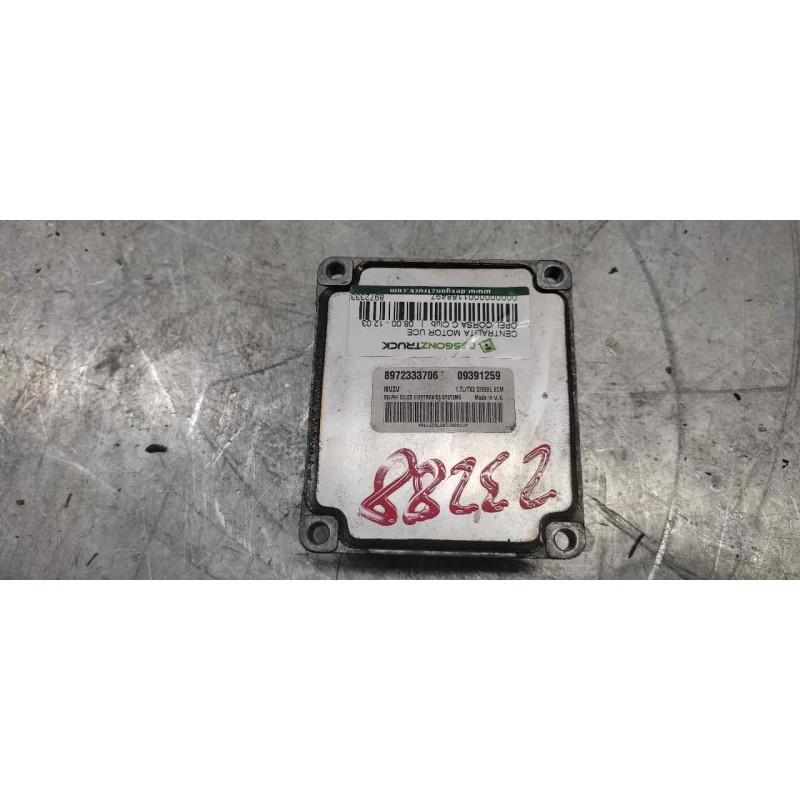 Recambio de centralita motor uce para opel corsa c club referencia OEM IAM 8972333706 - Azul 2