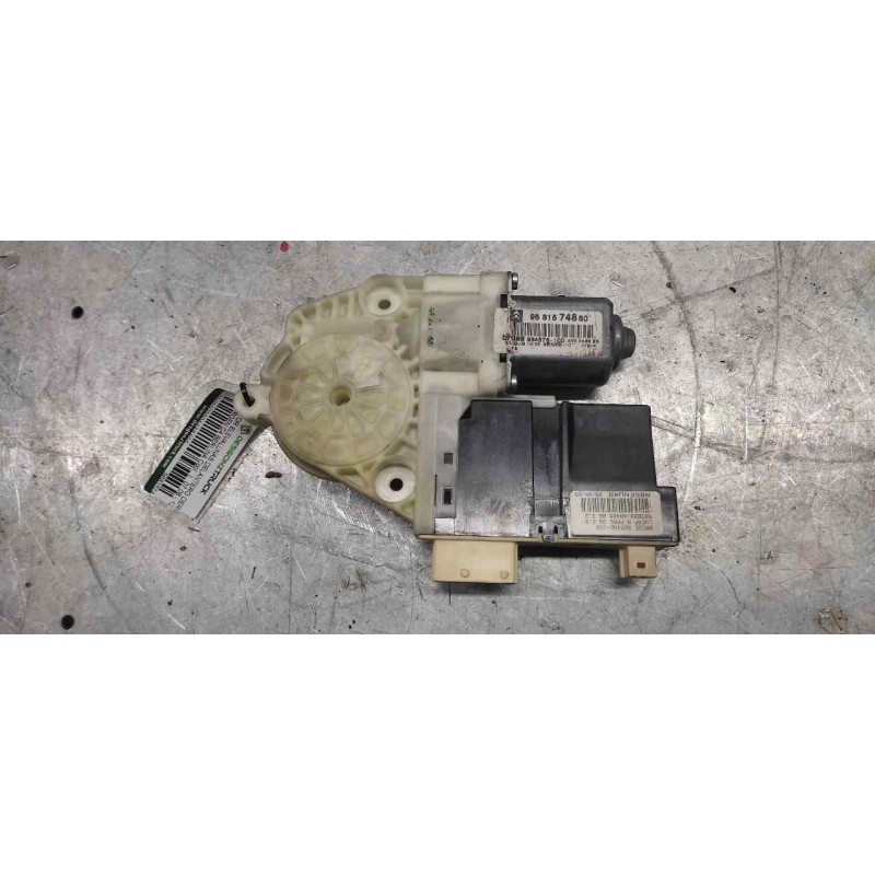 Recambio de motor elevalunas delantero derecho para citroën c4 berlina cool referencia OEM IAM 9681574880 964876100 - Blanco 3