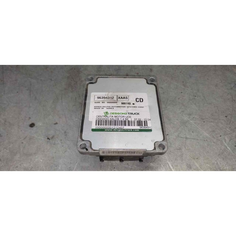 Recambio de centralita motor uce para daewoo kalos 1.4 se referencia OEM IAM 96394312 - Gris 2