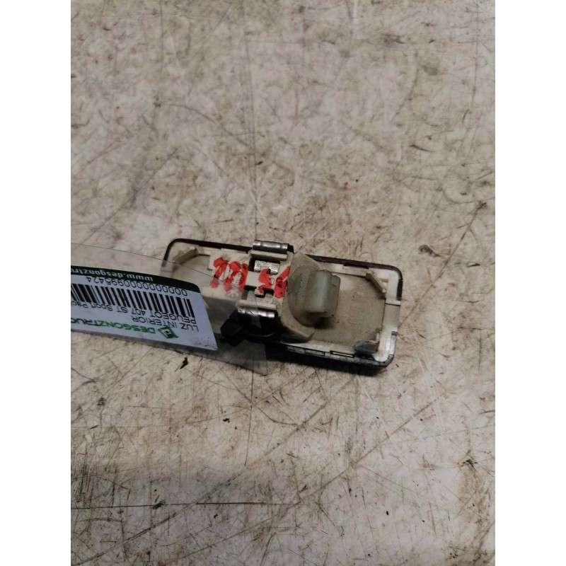 Recambio de luz interior para peugeot 407 st sport pack referencia OEM IAM   2 PINS - Negro 2