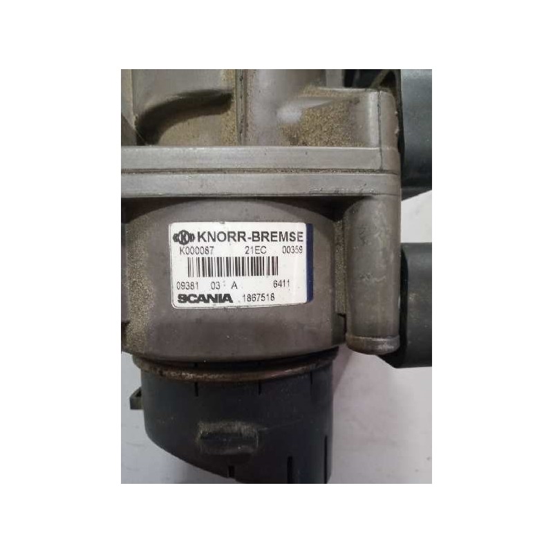 Recambio de valvula aire para scania serie p/g/r (l-clase) 15.6 diesel referencia OEM IAM 1867518 K000087 VALVULA TRANSMISOR DE - Negro 2