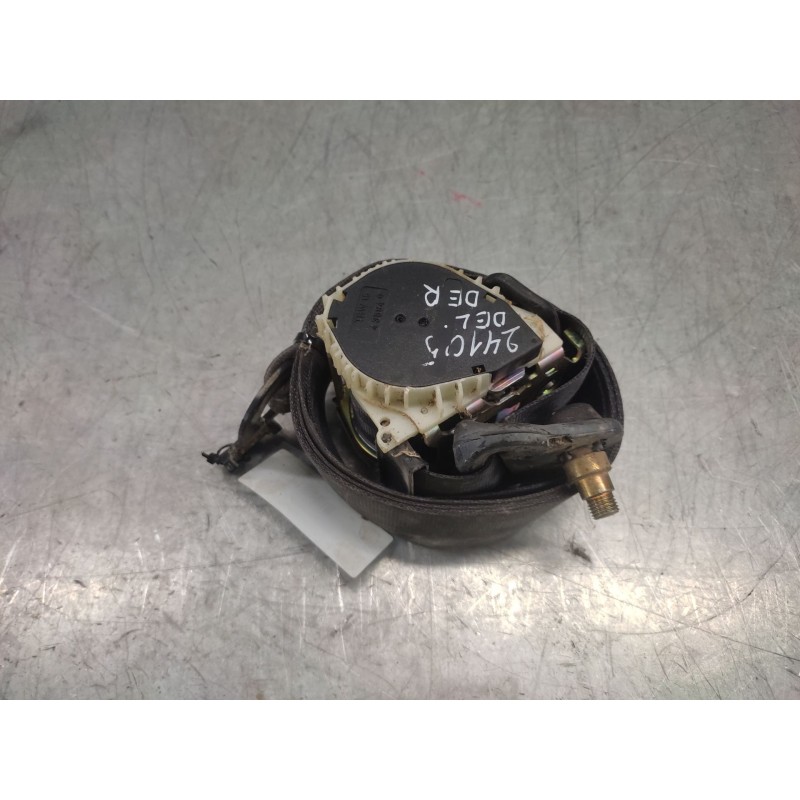 Recambio de cinturon seguridad delantero derecho para renault kangoo (f/kc0) authentique referencia OEM IAM - Blanco 2
