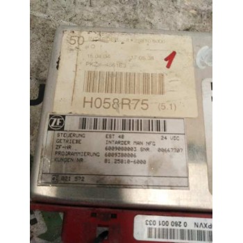 Recambio de modulo electronico para man tg - a 18.xxx 12.0 diesel referencia OEM IAM 81258106000 0260001033 CENTRALITA INTARDER
