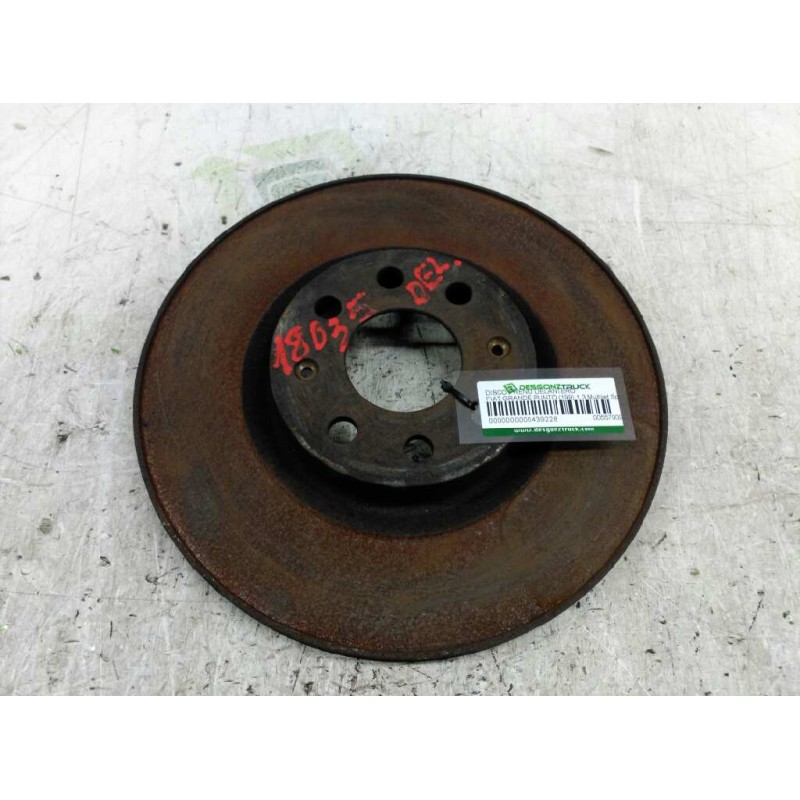 Recambio de disco freno delantero para fiat grande punto (199) 1.3 multijet sport (01.2007) referencia OEM IAM 0055700922 - Blanco
