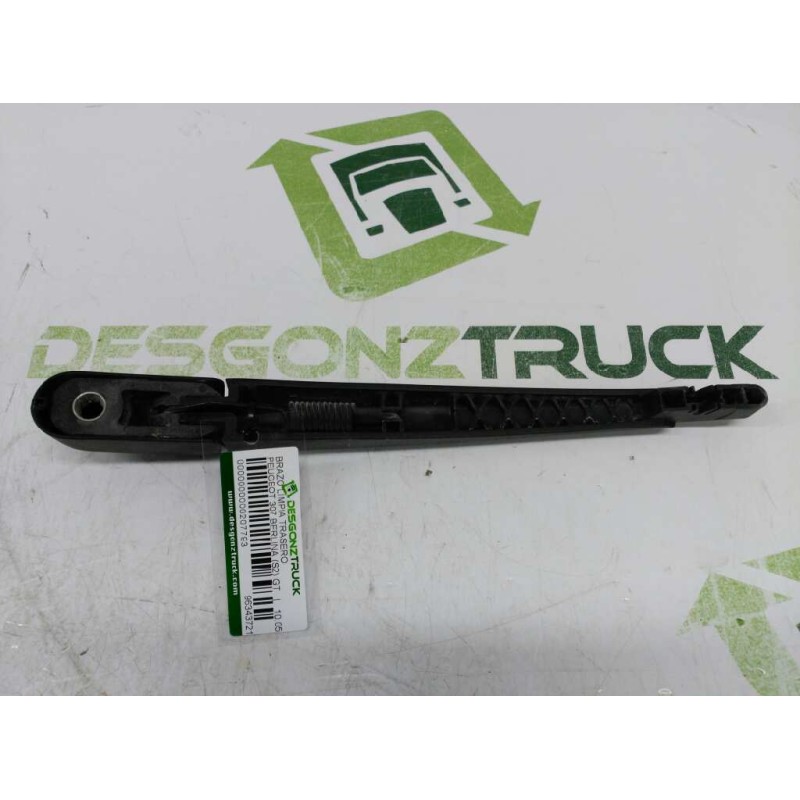 Recambio de brazo limpia trasero para peugeot 307 (s1) xs referencia OEM IAM  6429T1 - Negro 2