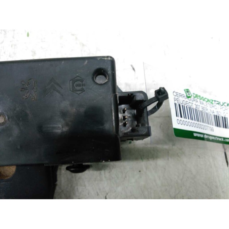 Recambio de cerradura maletero / porton para peugeot 307 (s1) xs referencia OEM IAM  871982 - Negro 2