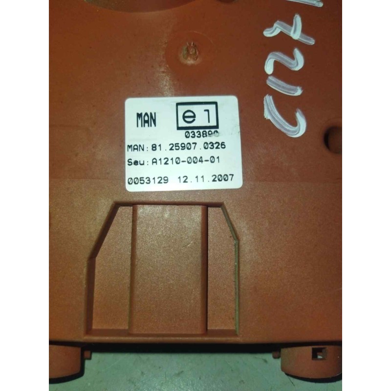 Recambio de modulo electronico para man tg - a 18.480 12.4 diesel referencia OEM IAM 81259070326 - Blanco 2