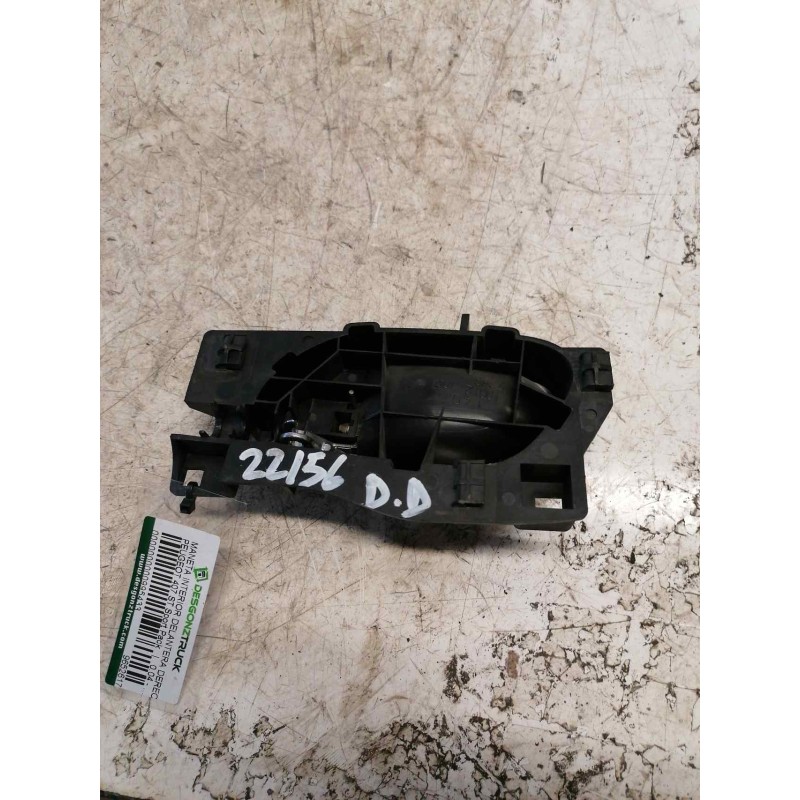 Recambio de maneta interior delantera derecha para peugeot 407 st sport pack referencia OEM IAM 96526177VD - Negro 2