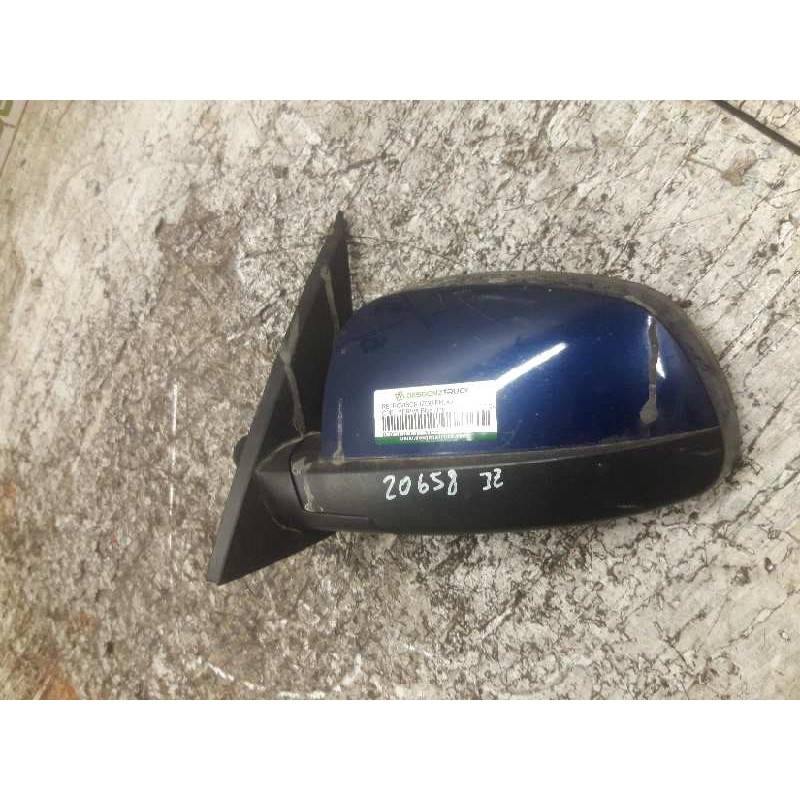 Recambio de retrovisor izquierdo para opel meriva blue line referencia OEM IAM  MANUAL - Azul 3