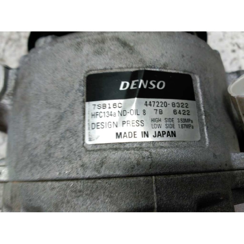Recambio de compresor aire acondicionado para opel zafira a blue line referencia OEM IAM 4472208322 - Azul 3