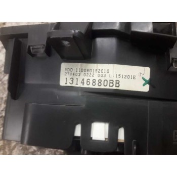 Recambio de cuadro instrumentos para opel meriva blue line referencia OEM IAM 13146880BB 110080162010 2704030222003