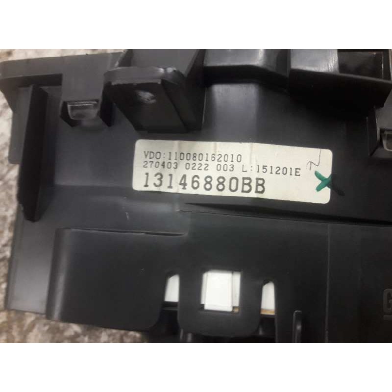Recambio de cuadro instrumentos para opel meriva blue line referencia OEM IAM 13146880BB 110080162010 2704030222003 - Azul 2