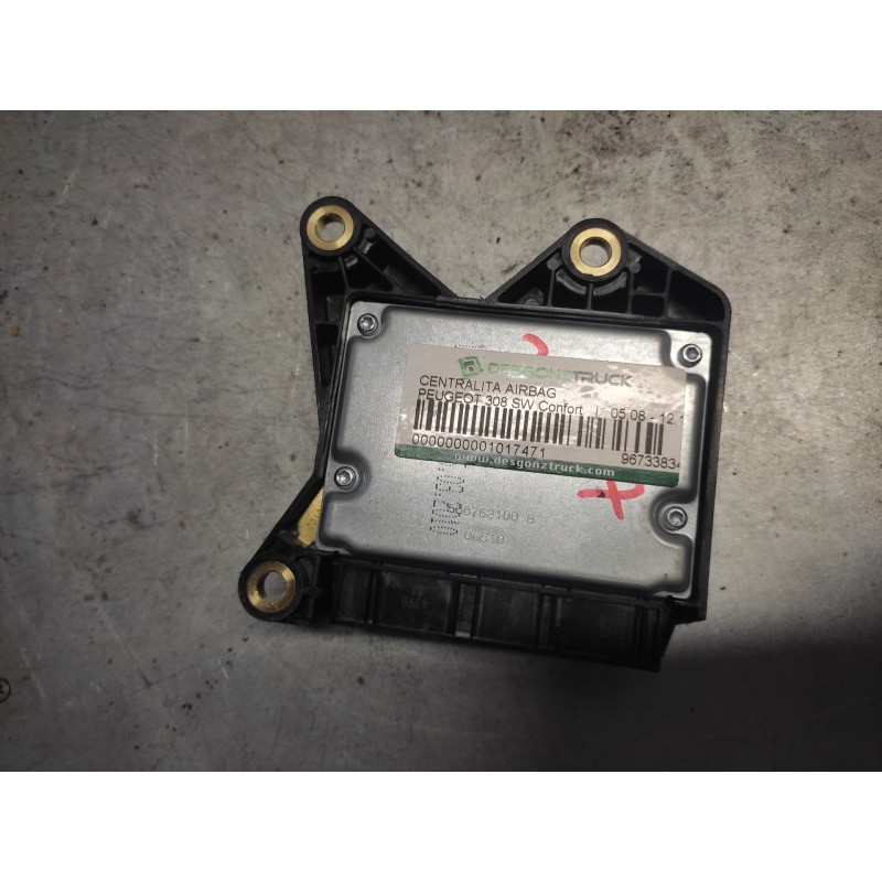 Recambio de centralita airbag para peugeot 308 sw confort referencia OEM IAM 9673383480 619906500 - Gris 3