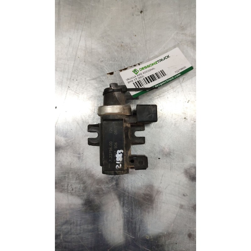 Recambio de valvula aire adicional para bmw x3 (e83) 3.0d referencia OEM IAM 72279600  