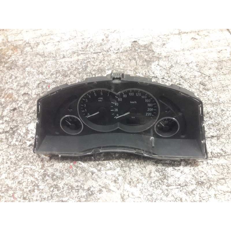 Recambio de cuadro instrumentos para opel meriva blue line referencia OEM IAM 13146880BB 110080162010 2704030222003 - Azul 4