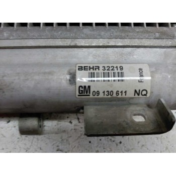 Recambio de condensador / radiador a/a para opel zafira a blue line referencia OEM IAM 09130611  