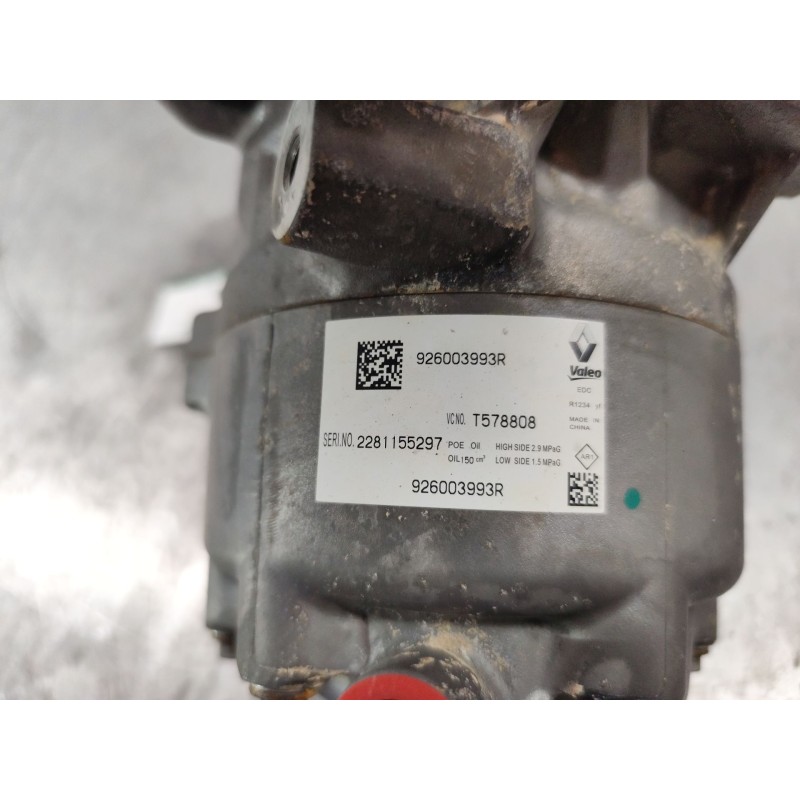 Recambio de compresor aire acondicionado para renault austral tce 130 referencia OEM IAM 926003993R - Negro 6
