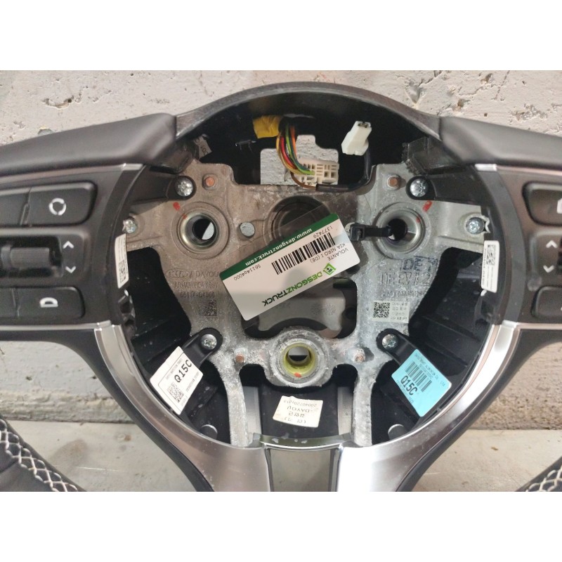 Recambio de volante para kia niro i (de) e-niro referencia OEM IAM 56114q4000 - Blanco 3