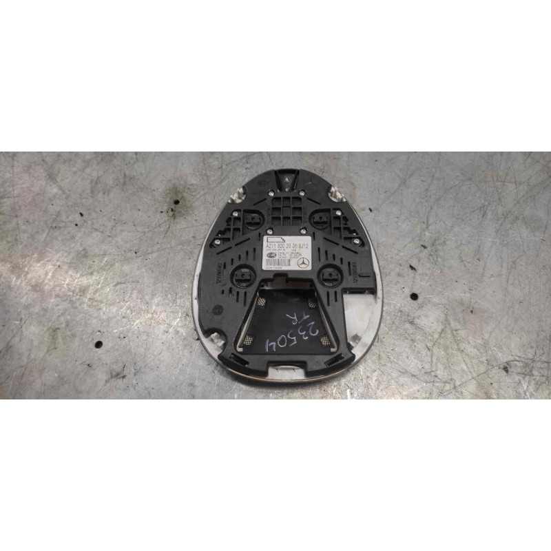 Recambio de luz interior para mercedes-benz clase e (w211) berlina e 320 cdi (211.026) referencia OEM IAM A2118202001 TRASERA - Negro 2