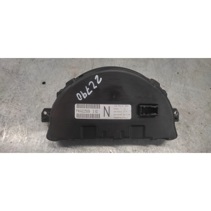 Recambio de cuadro instrumentos para citroën c3 hdi 70 furio referencia OEM IAM 9660225880 NS68057450 2