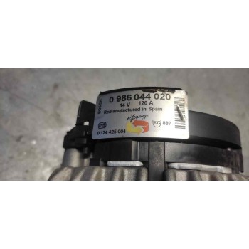 Recambio de alternador para opel astra g berlina sport referencia OEM IAM 986044020 0124425004 BOSCH