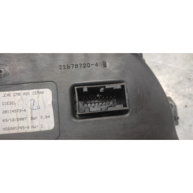 Recambio de cuadro instrumentos para citroën c3 hdi 70 furio referencia OEM IAM 9660225880 NS68057450 3