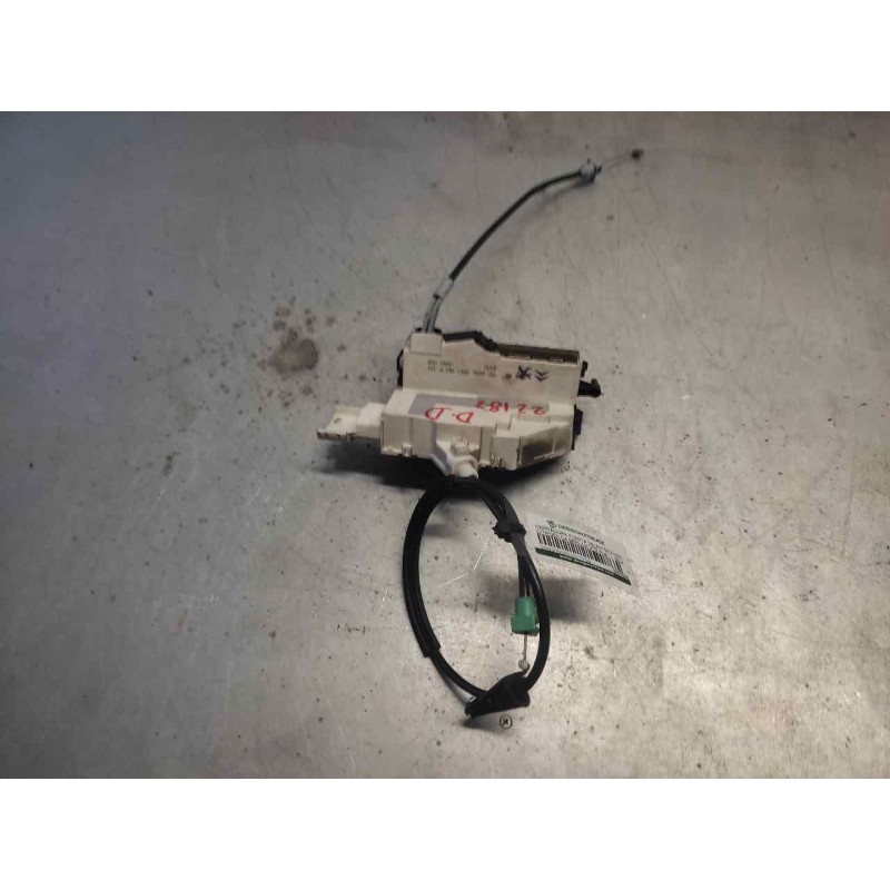 Recambio de cerradura puerta delantera derecha para citroën c4 berlina vtr plus referencia OEM IAM 9660699780 6 PINS 2