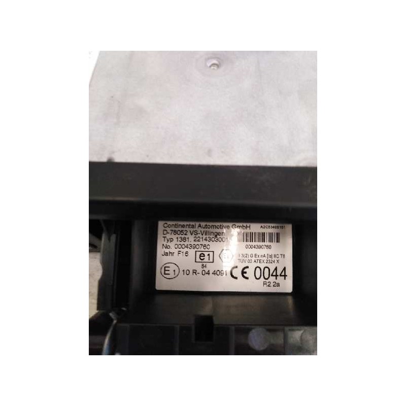 Recambio de tacografo para volvo fh 480 fg 4x2 low largo globetrotter (lhh2, l2h2) referencia OEM IAM 1381.2214303001 0004390760 - Amarillo 2