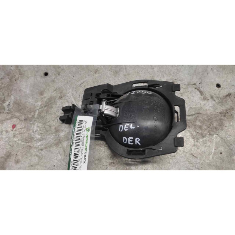 Recambio de maneta interior delantera derecha para citroën c3 hdi 70 furio referencia OEM IAM 9680187777 2