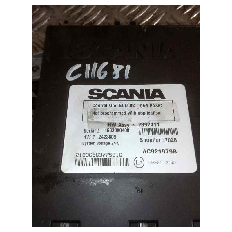 Recambio de modulo electronico para scania serie p/g/r (l-clase) fsa r450 (4x2)eb largo cr 19 a referencia OEM IAM 2392411 24238 - Blanco 2
