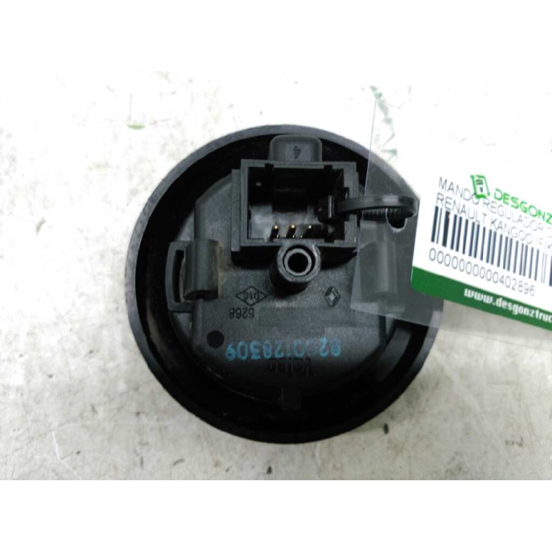 Recambio de mando regulador de faros para renault kangoo (f/kc0) authentique referencia OEM IAM 8200128309 - Blanco 3