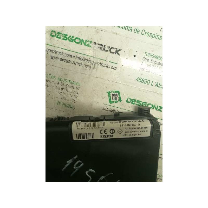 Recambio de caja reles / fusibles para renault scenic ii authentique referencia OEM IAM 8200525384 S118400150D 2