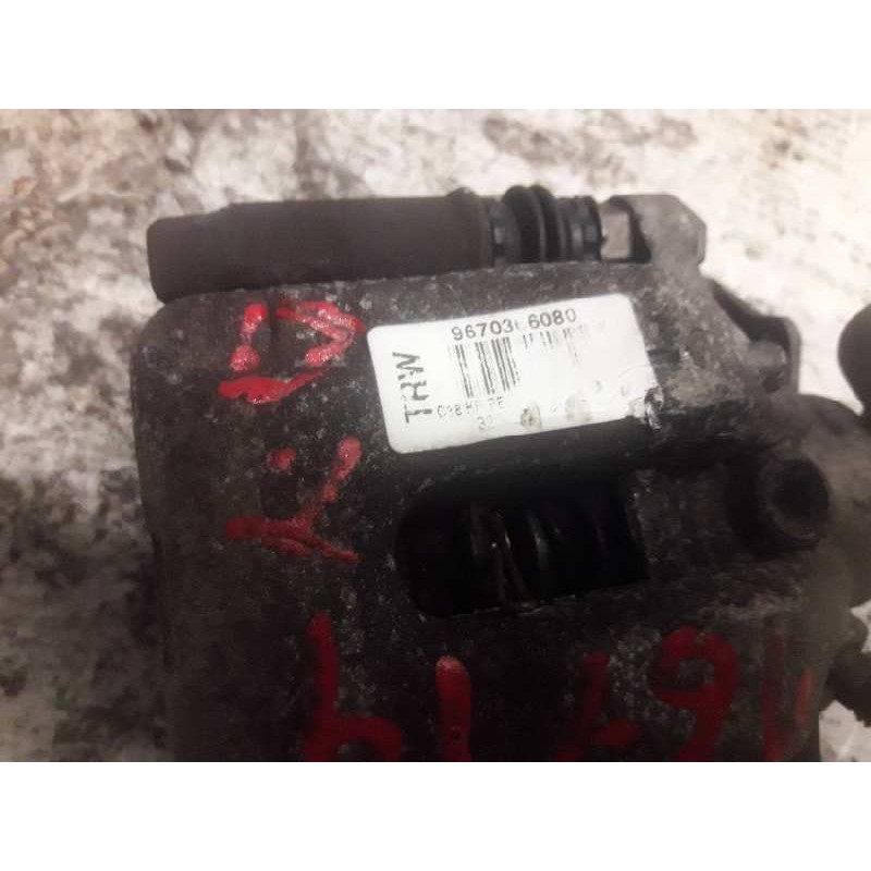 Recambio de pinza freno trasera derecha para peugeot 308 confort referencia OEM IAM 9670366080 - Negro 2