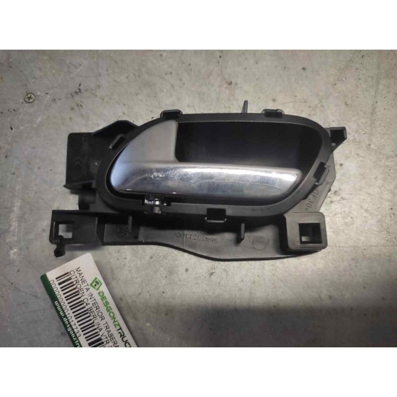 Recambio de maneta interior trasera izquierda para citroën c4 berlina vtr plus referencia OEM IAM 96435311VD  